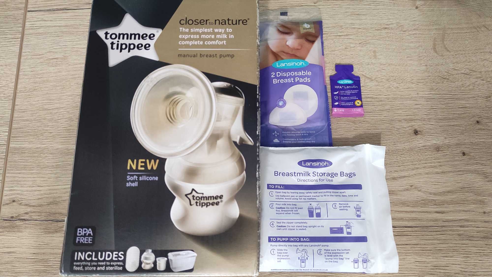 Tommee tippee ръчна помпа за кърма