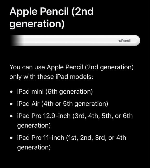 Apple Pencil (2nd generation)