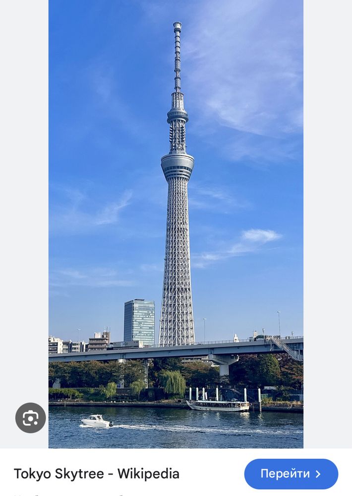 Колба пластик в форме башни Tokyo Skytree