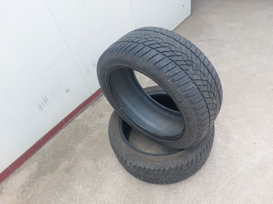 125 lei bucata! Doua anvelope M+S/IARNA 235 45 18 Goodyear