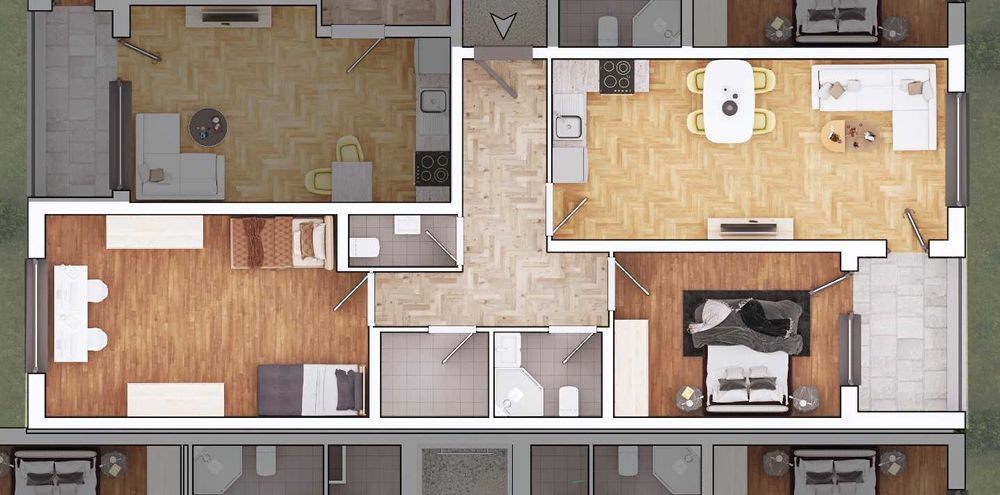 Продава се Тристаен апартамент в София, Овча купел - 133 кв.м за 1842 €/кв.м - Снимка #1