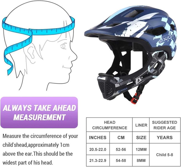 Casca protectie 2 in 1 Lixada pentru copii, Trotineta sau Bicicleta