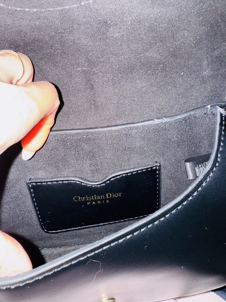 Dior кожена чанта