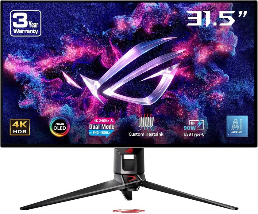 ASUS ROG Swift OLED PG32UCDP - 32 inch, Dual Mode 4K 240Hz / FHD 480Hz