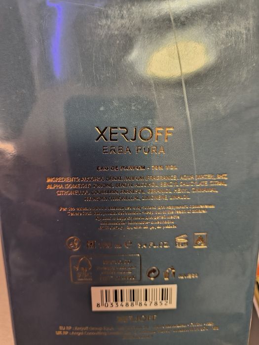 Xerjoff erba Pura. Преглед+тест