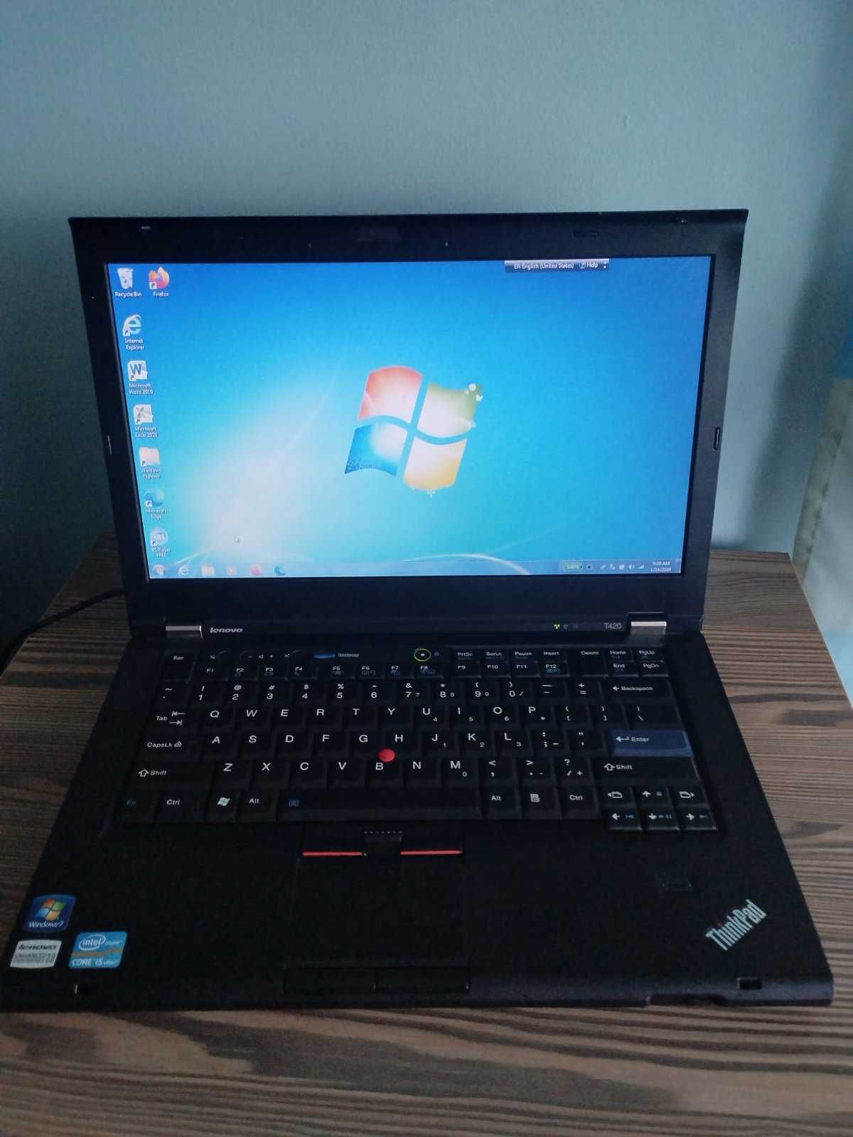 Laptop Lenovo ThinkPad Т420 + оригинално зарядно устройство