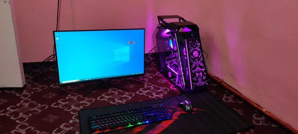 Kampyuter  zborka 16 i5 10400f operativka 256 ssd rx 580 8 gb video ka