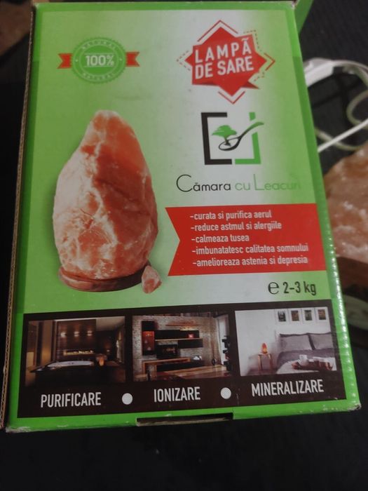 Lustra si lampa de sare si de birou