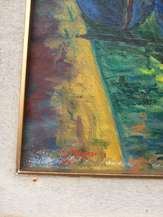 Tablou Autentic "Scena Marina" Artist G.MAGGIONI