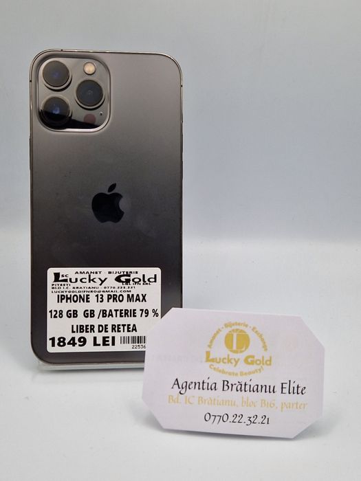 Iphone 13 Pro Max 128 GB Bat 79 cod 22536