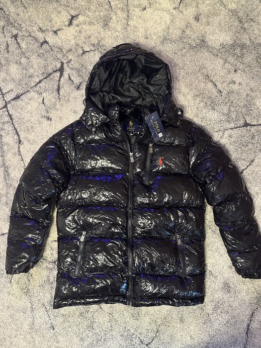 Geaca ralph lauren lucioasa puffer mai multe marimi