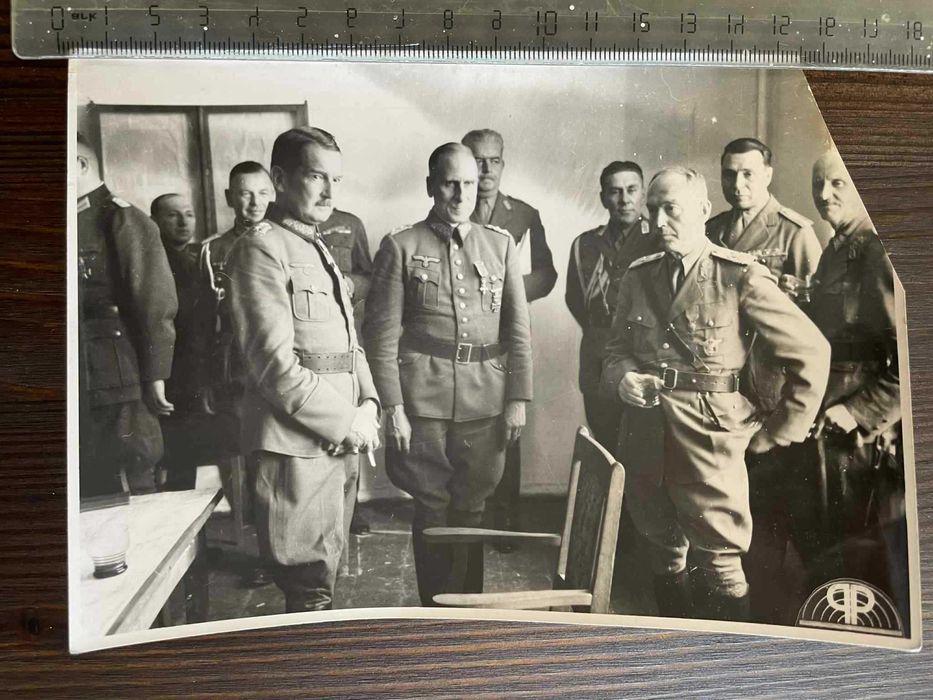 Ion Antonescu - Poza de presa ORIGINALA