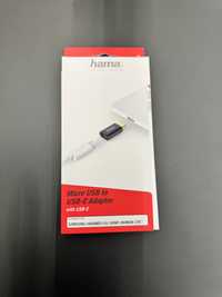 Adaptor Hama Micro USB la Type-C
