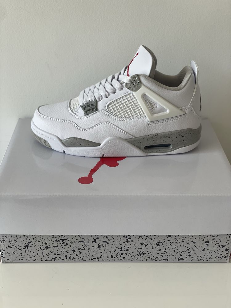 Jordan 4 Retro Oreo White GS Grey 1 High Air Max More Uptempo