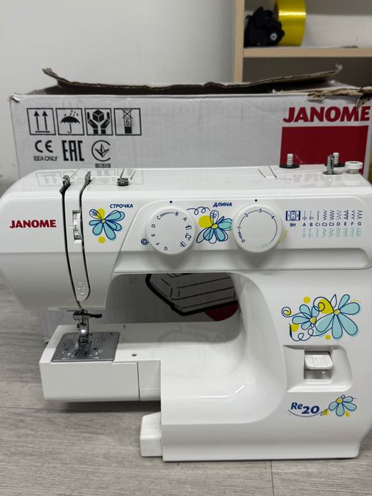 Janome RE-20 швейная машина №лот-780641
