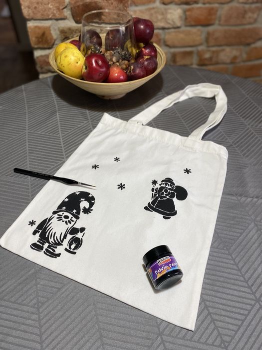 Tote bag pictata manual/ cadouri / plase personalizate