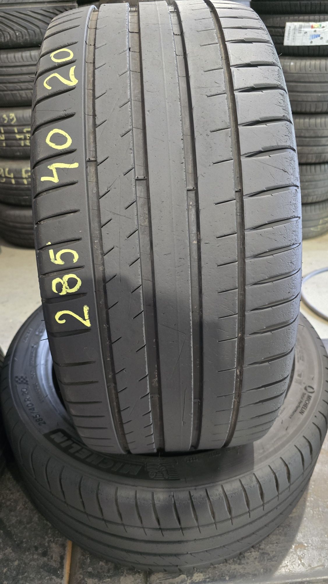 2 anvelope vară Michelin 285/40/20 dot 2023