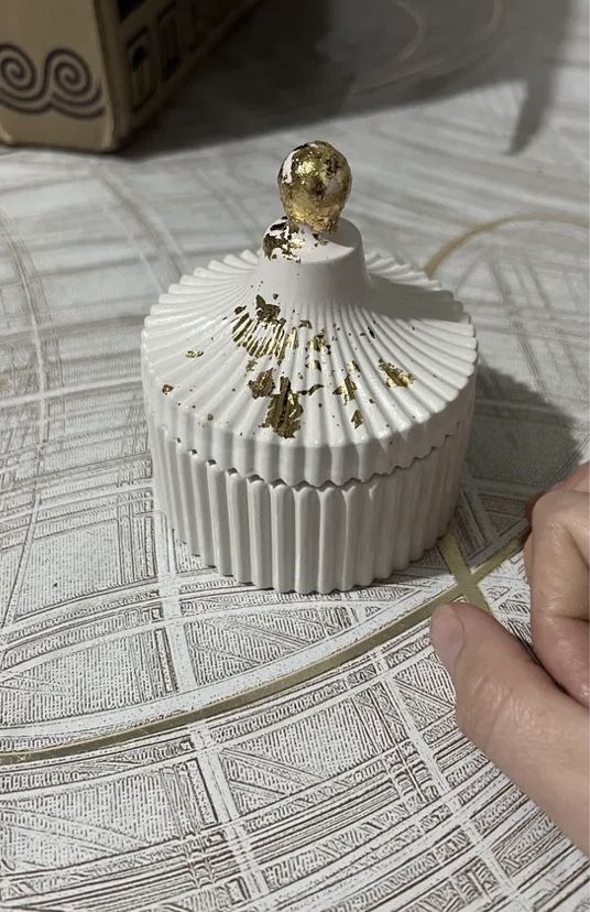 Бонбоньерки из гипса