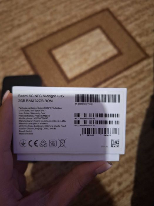 Redmi 9c Midnight Gray 2GB RAM 32GB