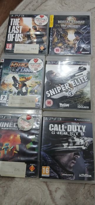 Vând sidi-uri ps3 stare bună
