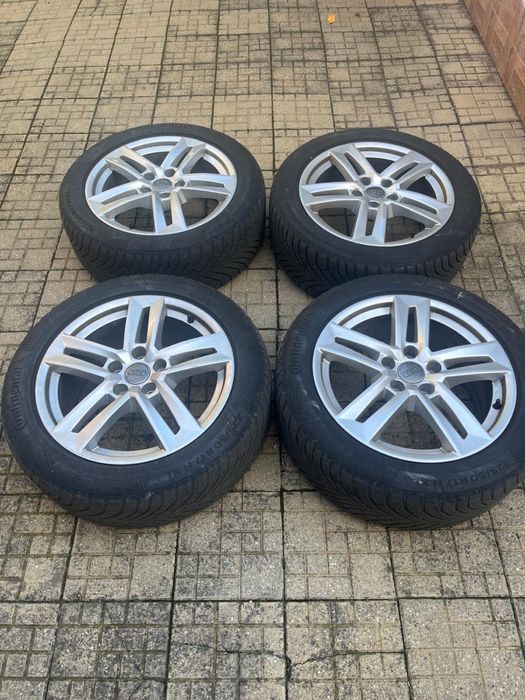 Jante originale Audi + cauciucuri 17 inch 225/50/R17 XL