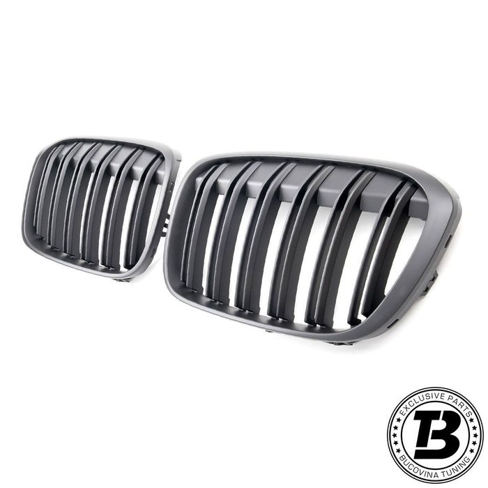 Grile Duble compatibile cu BMW X1 F48 M Design