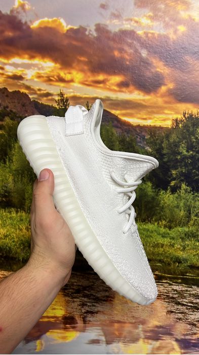 Yeezy 350 white.