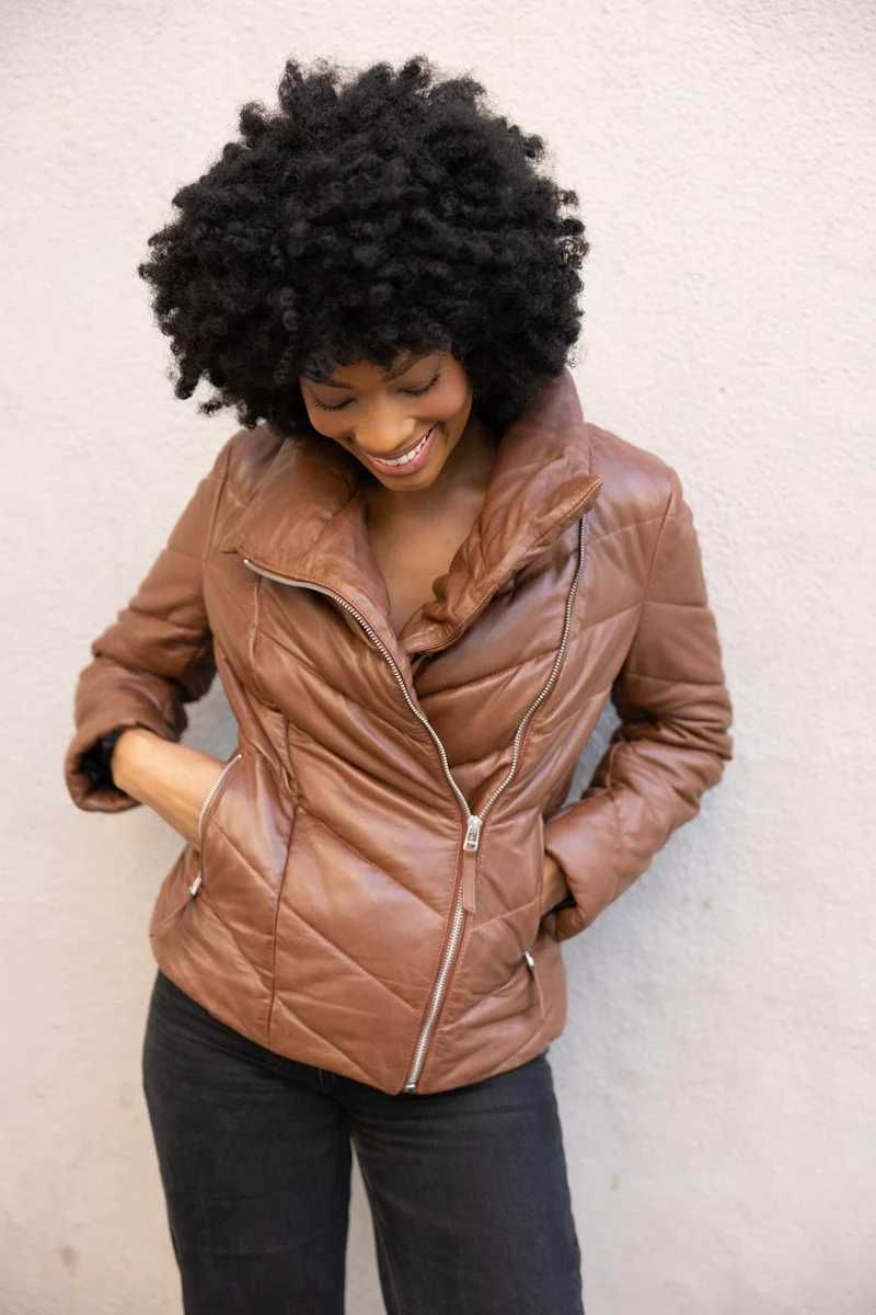 Gipsy By Mauritius Romea Leather Jacket дамско яке/естествена кожа - S