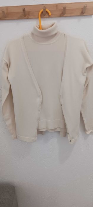 Поло и жилетка Mango р-M