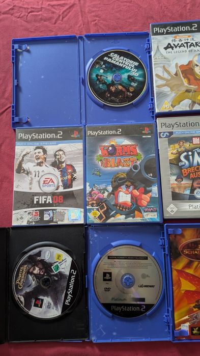 Lot jocuri PS 2 .