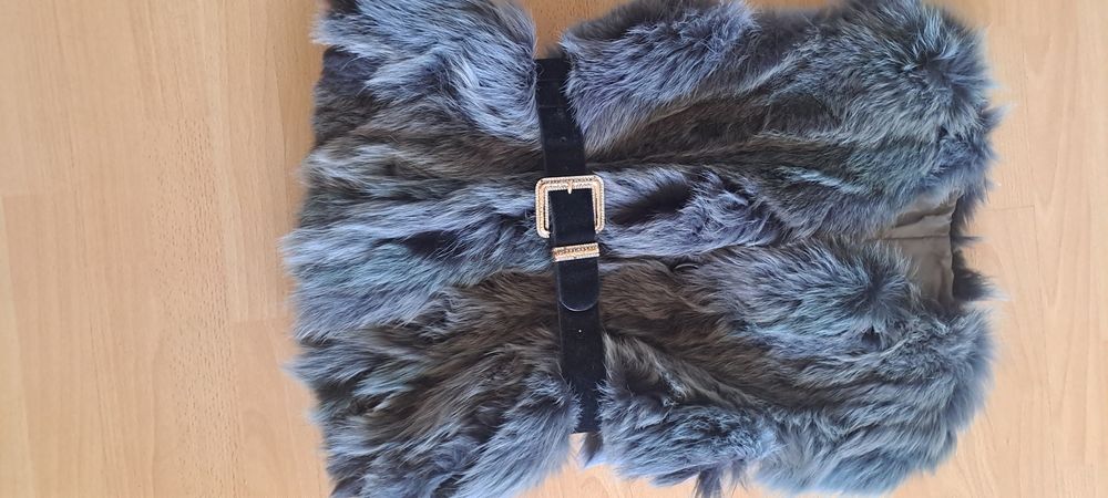 Топ качество елек от ест.кожа