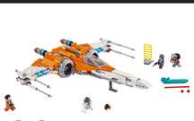 LEGO star wars Poe Dameron x wing