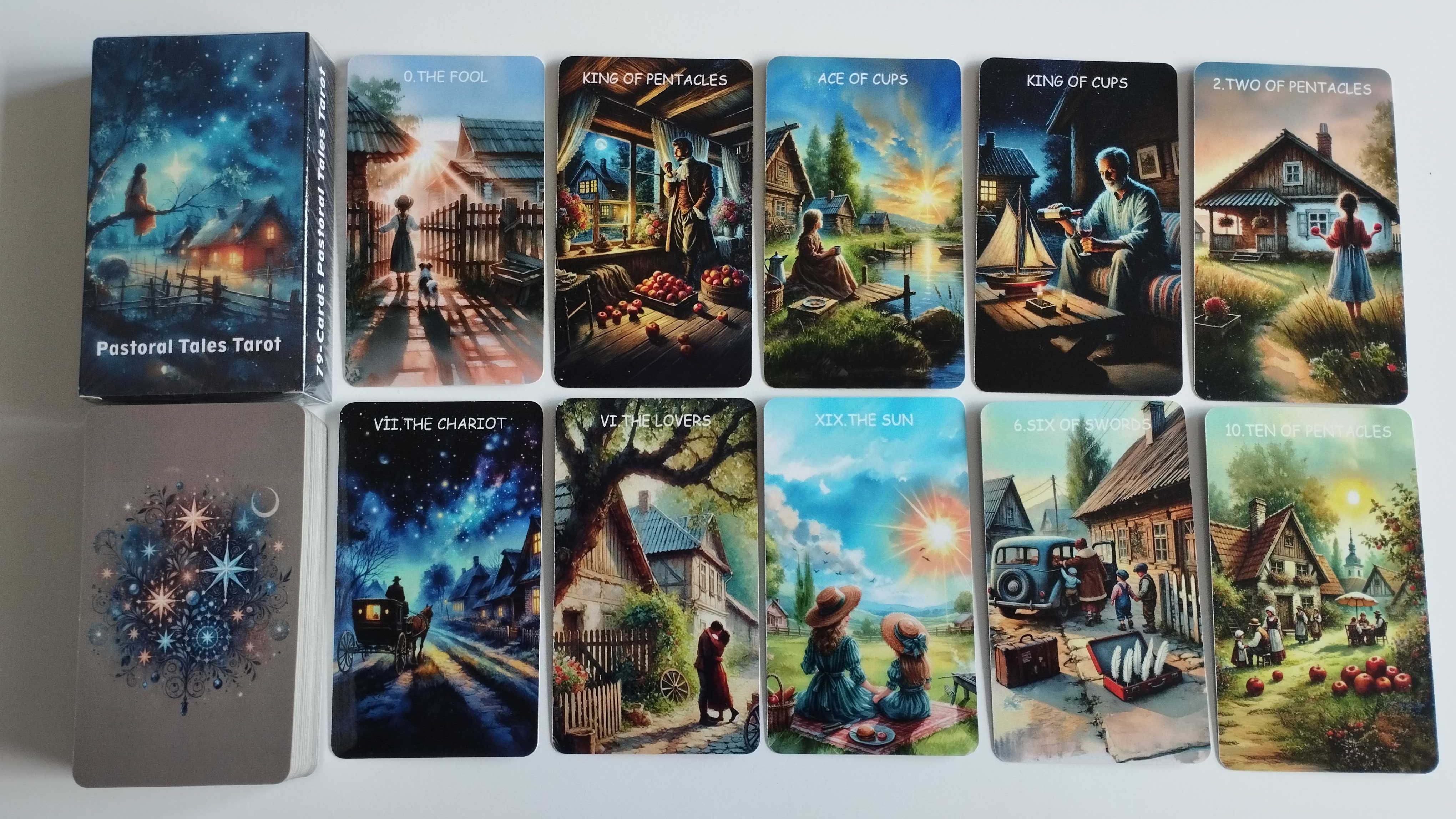 Таро карти Summer Holiday Tarot, Pastoral Tales Tarot.