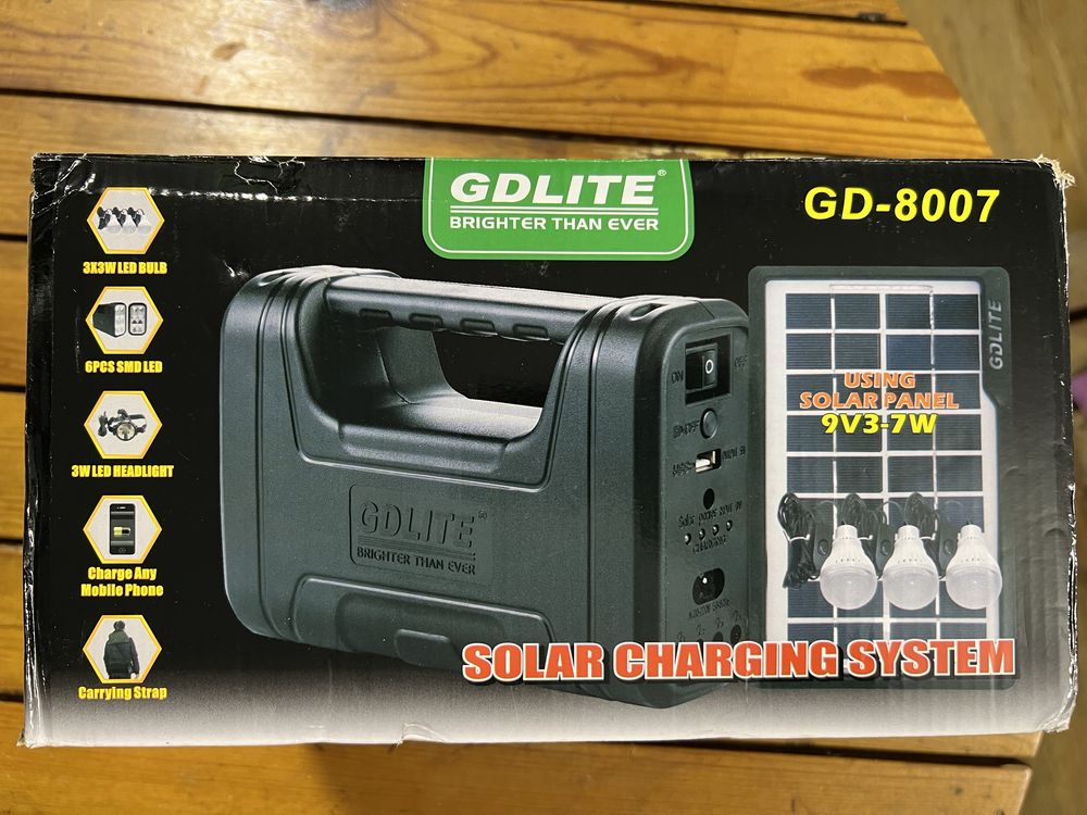 Хот цена Комплект соларна осветителна система GDLITE GD-8007