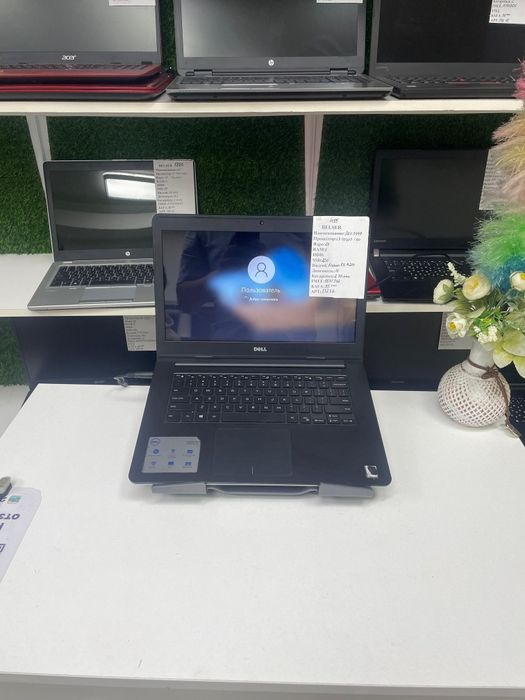 Компактный ноутбук идеален для поездок и учебы Dell *память256