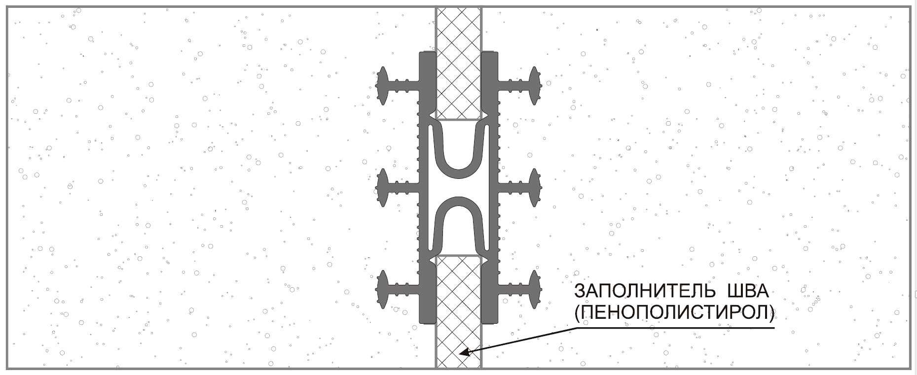 Гидроизоляционная шпонка ТАРАКАН-120 ПВХ-П