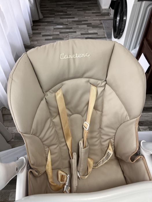 Scaun  de  masa si leaganCaretero, Indigo, scaun inalt si leagan 2in1