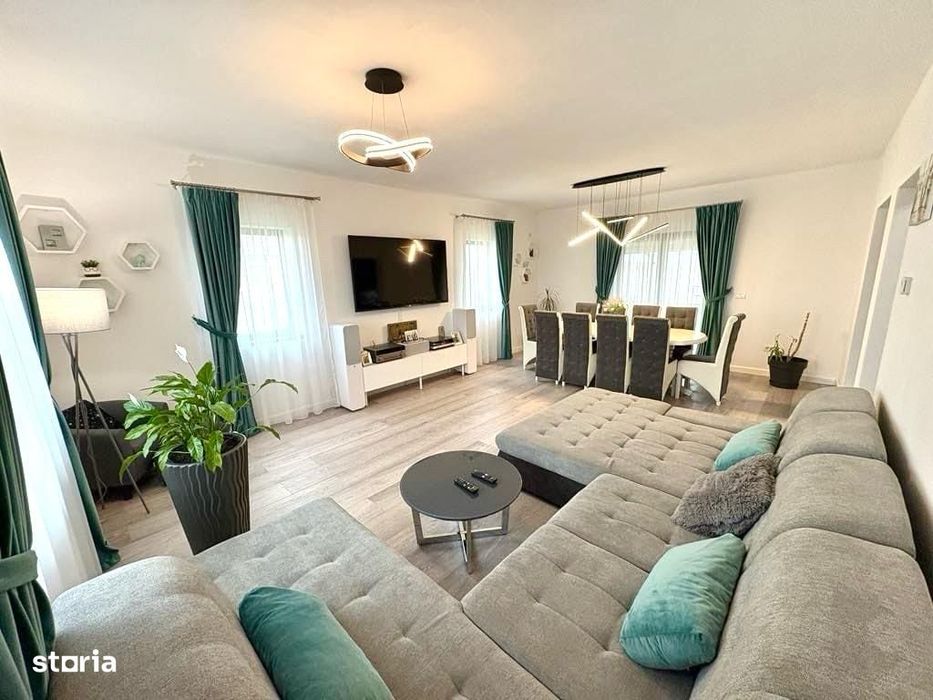 Vila moderna- 4 camere- cu piscina, complet mobilata si utilata - Sag