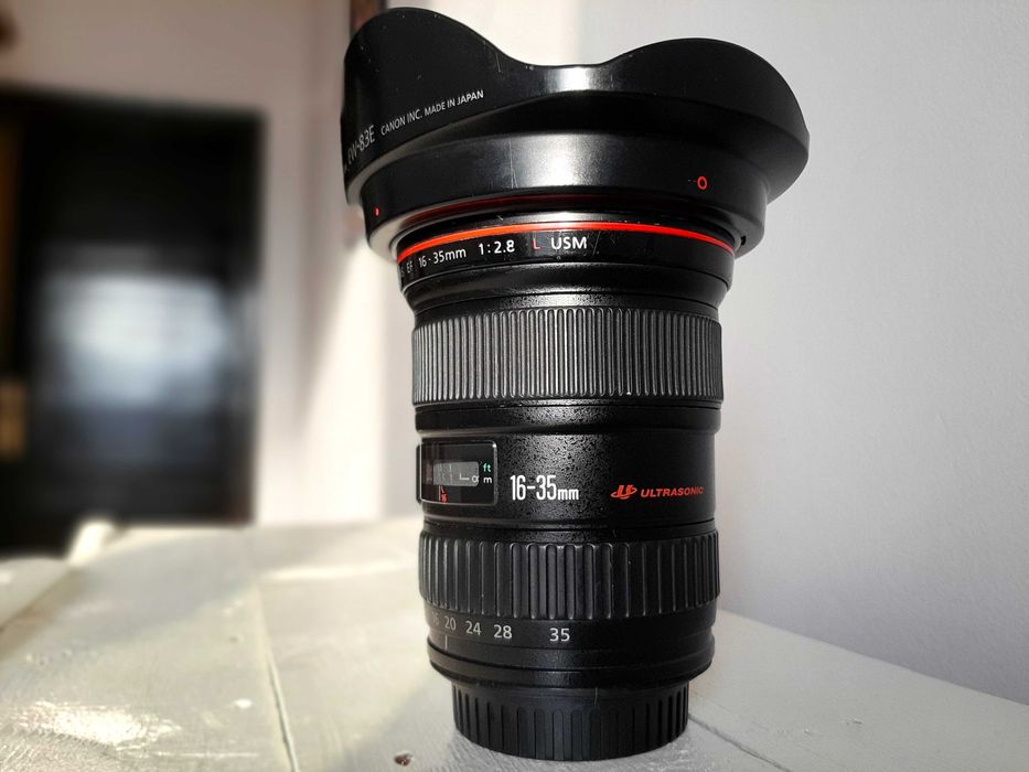 Ултразвуков зуум обектив Canon EF 16-35mm f/2.8 L USM от Япония