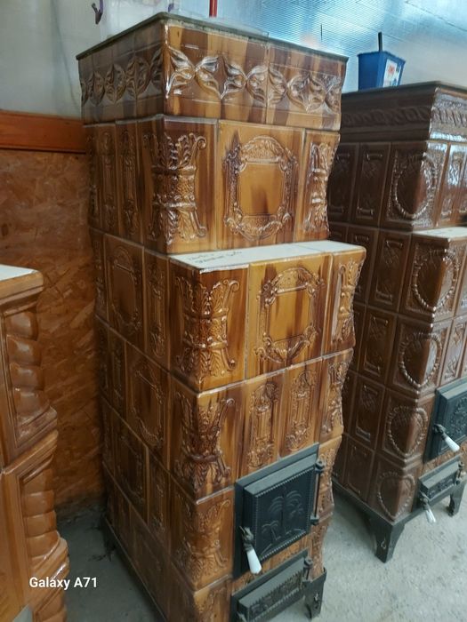 Soba teracotă gata montata mobila Tera-lin Odaile