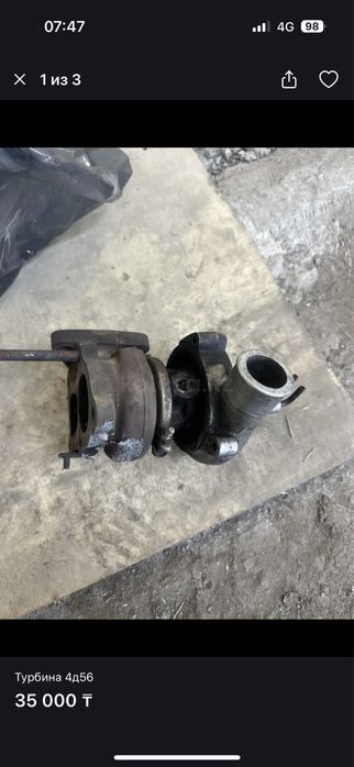 Турбина 4д56 паджеро делика