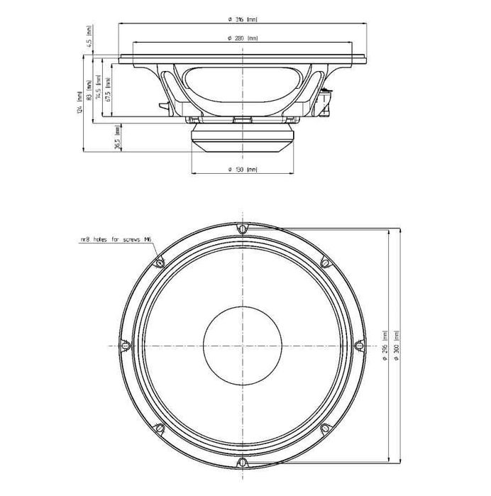 Difuzor 18sound 12ND610