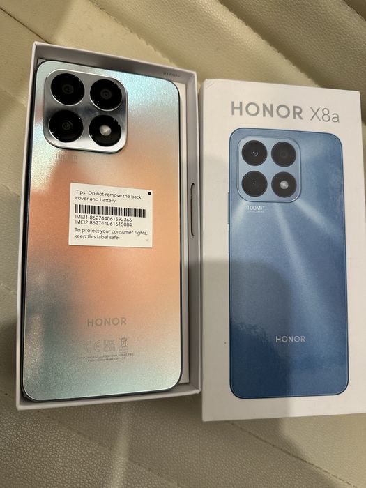 HONOR X8a, 128GB, 6GB RAM, Dual SIM, Titanium Silver