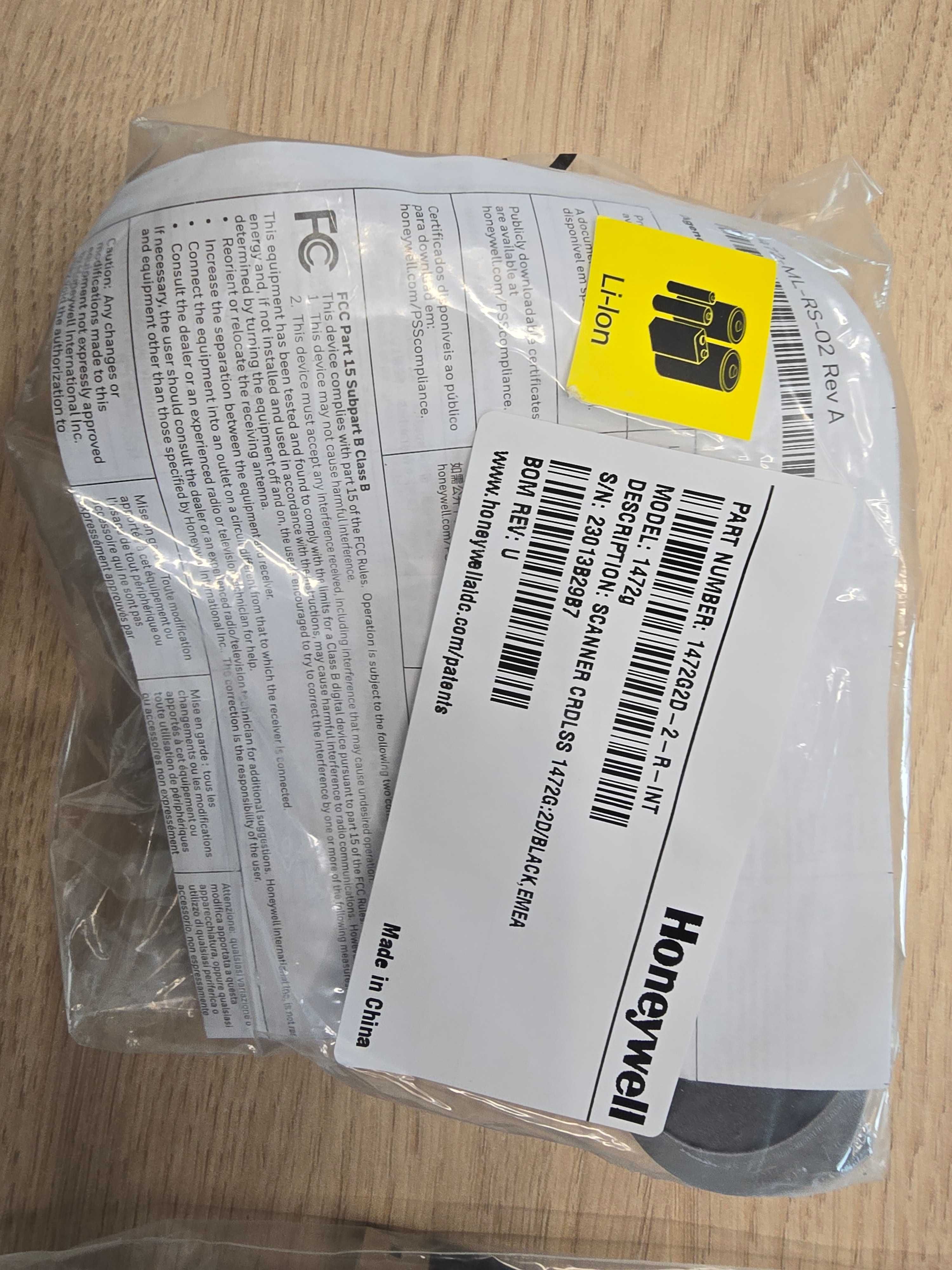 Четец на баркодове Honeywell Voyager XP 1472g, 2D, USB, Bluetooth