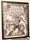 poster tablou concept art print - Star Wars Comics
