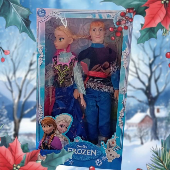 Комплект кукли Frozen, принцеса Ана и Ханс, 32 см, 3+