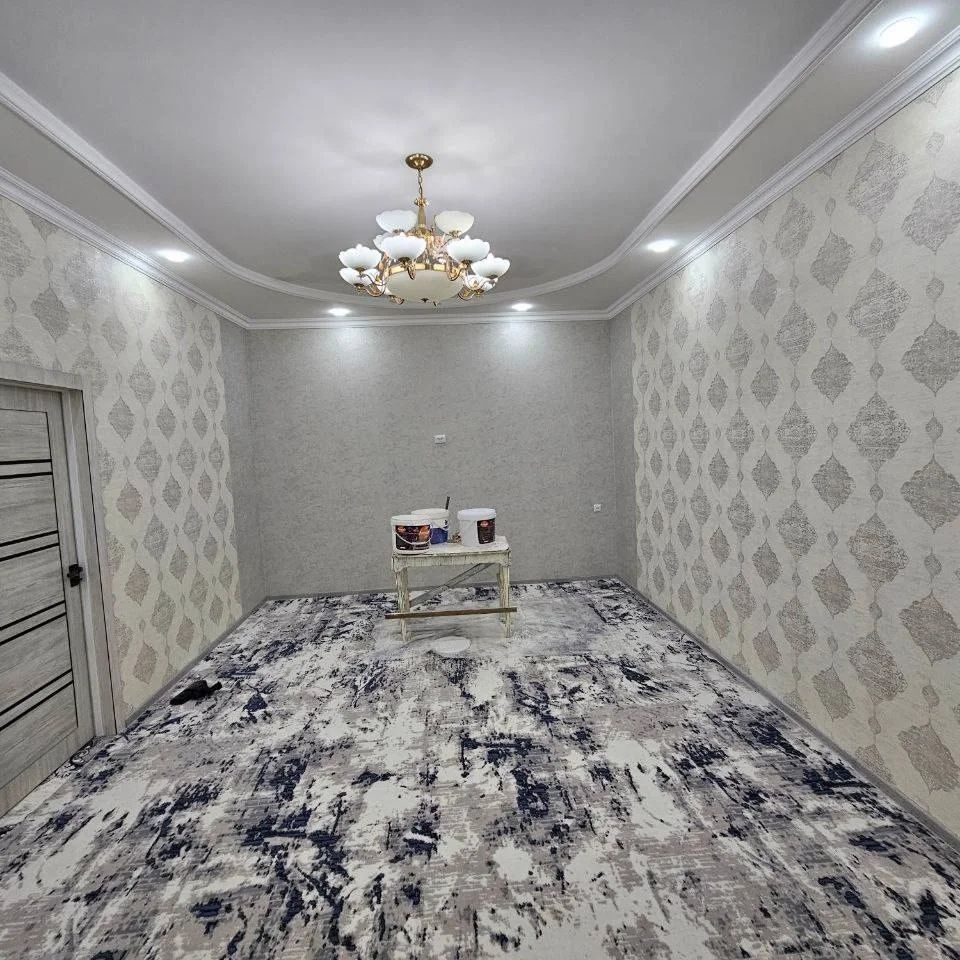 4 xonali qilingan 75m² +75m² podval, 1-qavat.
5 qavatli yangi gʻishtli