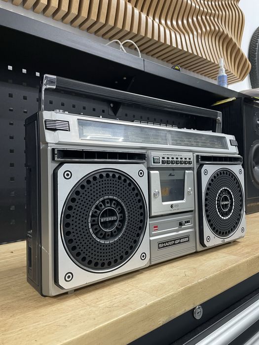Radio casetofon boombox sharp gf 8585