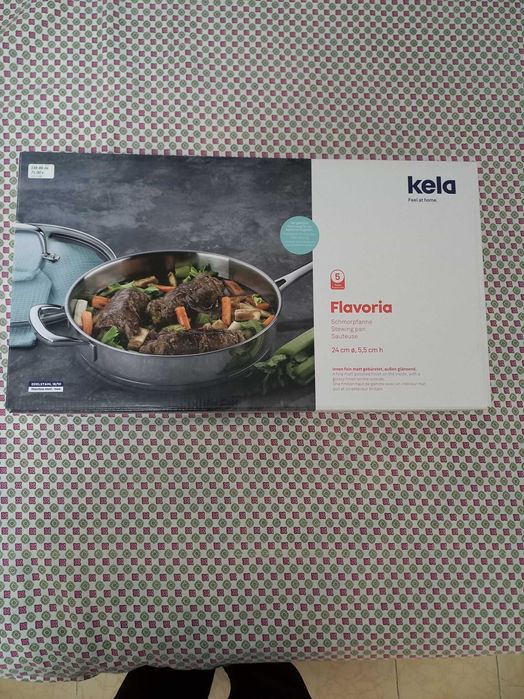 Дълбок тиган с капак Kela - Flavoria, 24 см.