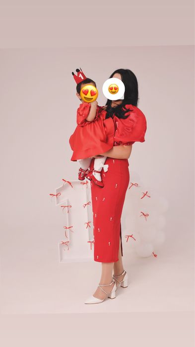 Образ мама дочка на фотосессию.